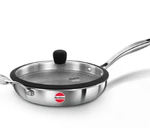 hawkins compatible ss tri ply sheilded nonstick pro frying pan 26 cm (psnf26g)