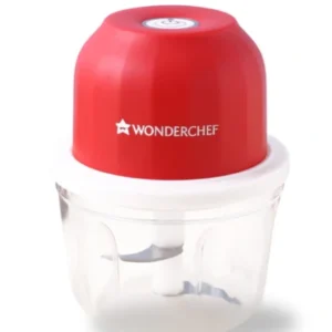 zippy rechargeable wireless electric cordless chopper, stainless steel blades, one touch operation, 10 seconds chopping, mincing vegetable, meat 350 ml, 30 watts, 1 year warranty