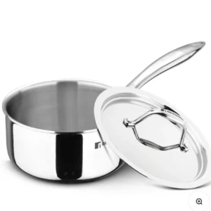 argent tri ply stainless steel saucepan