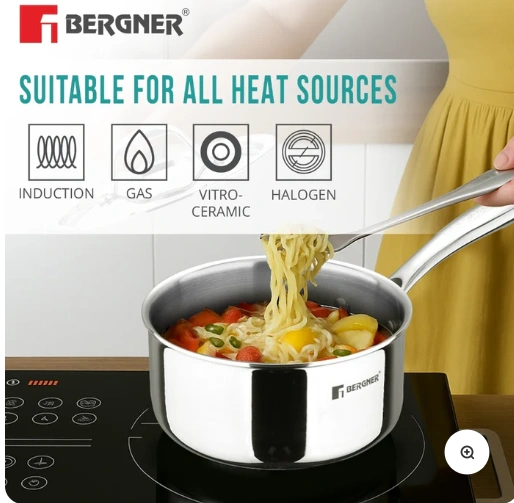 argent tri ply stainless steel saucepan argent tri ply stainless steel saucepan