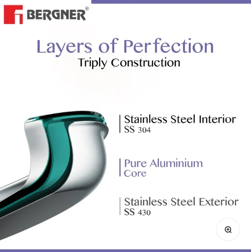 be essentials tri ply stainless steel junior tope be essentials tri ply stainless steel junior tope