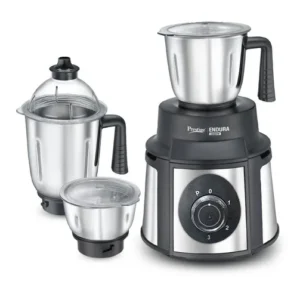 bearing technology | stainless steel 3 jars with flow breakers | overload protection | black & silver