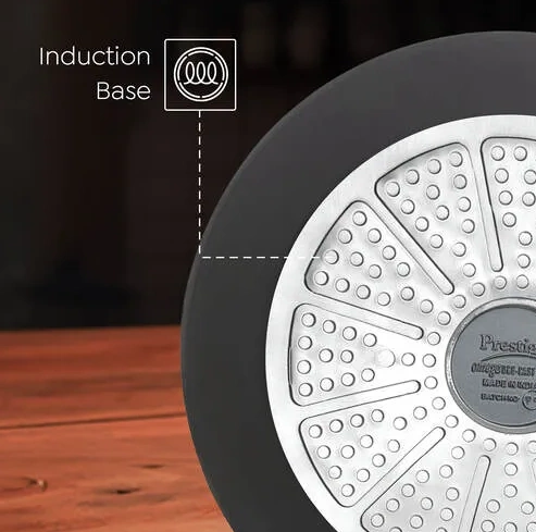 omega die cast plus aluminium non stick tawa 27 cm omega die cast plus aluminium non stick tawa 27 cm