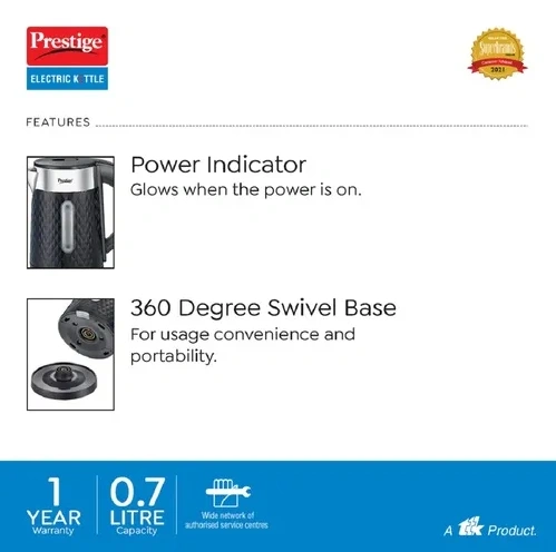 prestige pkdss 0.7 electric kettle 700ml prestige pkdss 0.7 electric kettle 700ml