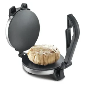 prestige prm 3.0 900 watt plain plate roti maker (silver) | non stick coating