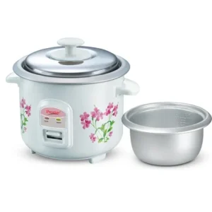 prestige delight prwo electric rice cooker (white), 0.6 litre