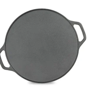 prestige cast iron scratch resistant round base dosa tawa, 30cm (black)