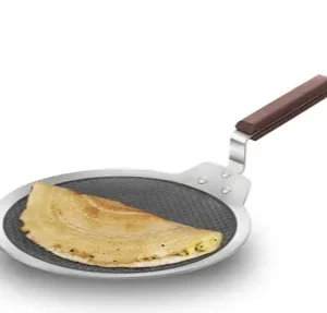 hawkins ss tri ply dosa tava with shielded nonstick 28 cm