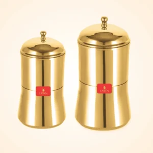 green coffee filter (brass)