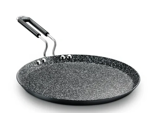 prestige durastone 6 layer non stick omni tawa 25cm (black) | hard anodised | gas & induction compatible | metal spoon friendly prestige durastone 6 layer non stick omni tawa 25cm (black) | hard anodised | gas & induction compatible | metal spoon friendly