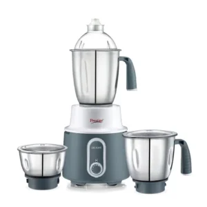 prestige delight 750 w mixer grinder, 3 stainless steel jars (1500 ml, 1000 ml, 300 ml) (charcoal grey)