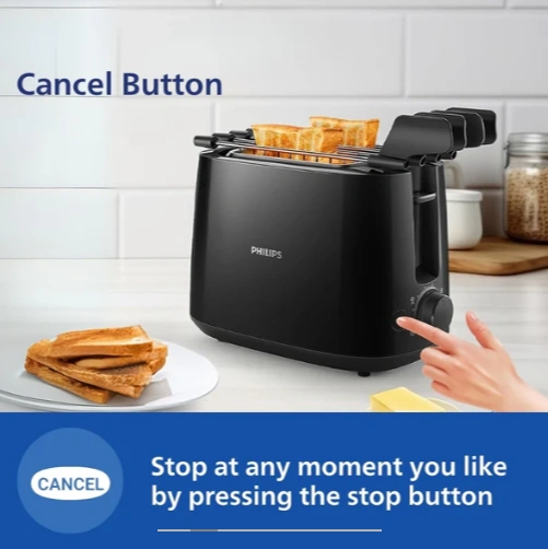 philips 600 watts 2 slice toaster with integrated bun rack black hd2583/90 philips 600 watts 2 slice toaster with integrated bun rack black hd2583/90