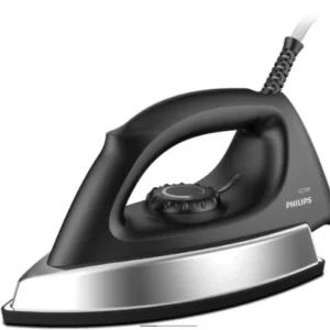 philips 1000 watt heavy weight 1.6 kg dry iron with non stick coating gc181/80