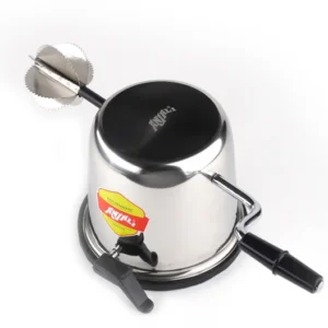 aristo stainless steel coconut scrapper with vacuum base | easy grating & strong grip