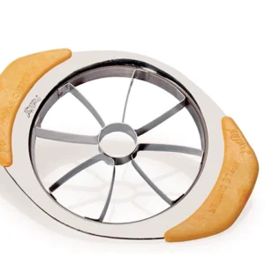 apple cutter deluxe | stainless steel sharp blades for quick and even slices