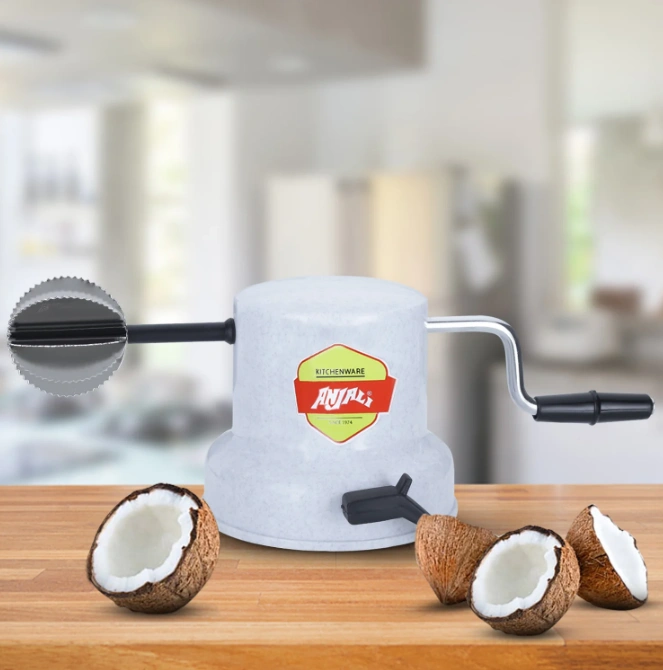 padmini stainless steel coconut scraper with vacuum base (white) | free juicer attachment included padmini stainless steel coconut scraper with vacuum base (white) | free juicer attachment included