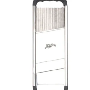 omni 2 way chipser | stainless steel vegetable & fruit cutter for straight & zig zag chips