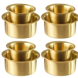coffee dabra set ( brass )