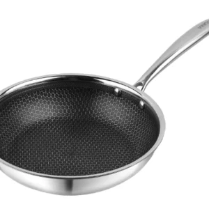 vinod platinum triply stainless steel sas pro frypan (induction friendly)