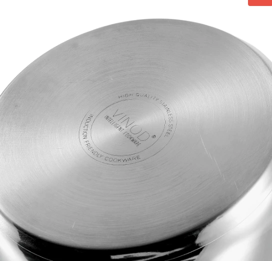 vinod 3 piece set stainless steel capsule bottom vinod 3 piece set stainless steel capsule bottom