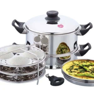 jvl multi purpose small round steamer